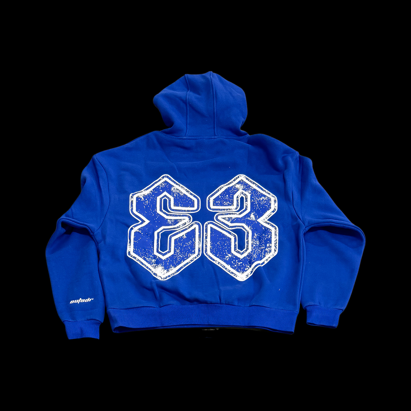 Ɛ3 OUTSID3R HOODIE V1 - BLUE